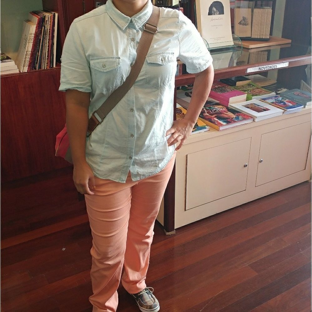 Jean button down and pant bundle